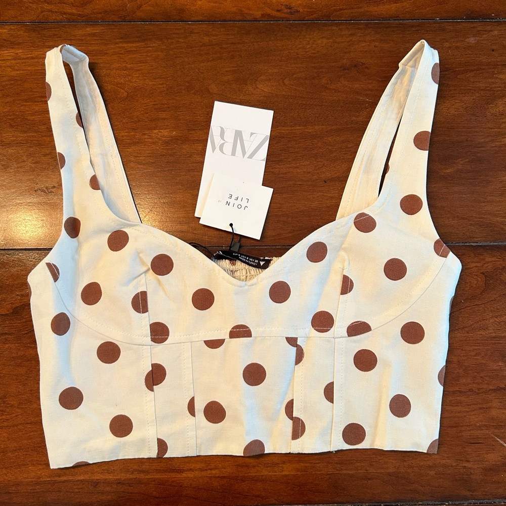 Zara corset top